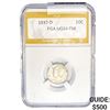 Image 1 : 1937-D Mercury Silver Dime PGA MS64 FSB