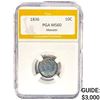 Image 1 : 1836 Capped Bust Dime PGA MS60 MONSTER