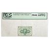 Image 1 : 1862 10C First Issue Fractional Curr. PCGS 64 PPQ