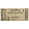 Image 1 : 1862 $1 State of North Carolina Note 5