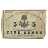 Image 1 : 1863 5C State ofSouth Carolina Fractional Currency