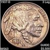 Image 1 : 1937-D 3 Leg Buffalo Nickel CHOICE BU