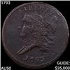 Image 1 : 1793 Flowing Hair Half Cent CLOSELY UNCIRCULATED