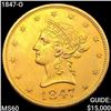 Image 1 : 1847-O $10 Gold Eagle UNCIRCULATED