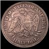 Image 2 : 1872-CC Seated Liberty Half Dollar NEARLY UNCIRCULATED