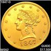 1847-O $10 Gold Eagle UNCIRCULATED