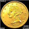Image 1 : 1839-C $5 Gold Half Eagle UNCIRCULATED