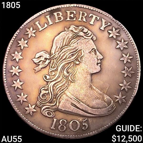1805 Draped Bust Half Dollar HIGH GRADE
