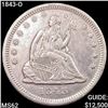 1843-O Seated Liberty Quarter UNCIRCULATED