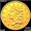 1839-O $2.50 Gold Quarter Eagle CHOICE AU