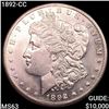 Image 1 : 1892-CC Morgan Silver Dollar CHOICE BU