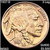 Image 1 : 1937-D 3 Leg Buffalo Nickel CHOICE BU