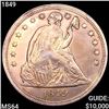 Image 1 : 1849 Seated Liberty Dollar CHOICE BU