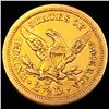 Image 2 : 1843-O $2.50 Gold Quarter Eagle UNCIRCULATED
