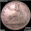 Image 1 : 1874-CC Silver Trade Dollar UNCIRCULATED