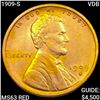 Image 1 : 1909-S VDB Wheat Cent CHOICE BU RD