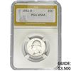 Image 1 : 1932-O Washington Silver Quarter PGA MS64