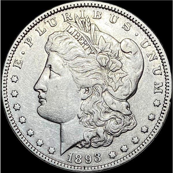 1893 Silver Morgan Dollar CLOSELY UNCIRCULATED