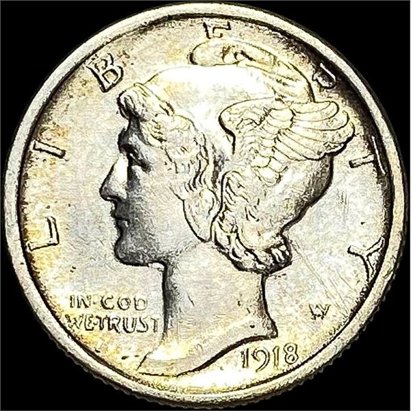 1918 Silver Mercury Dime UNCIRCULATED