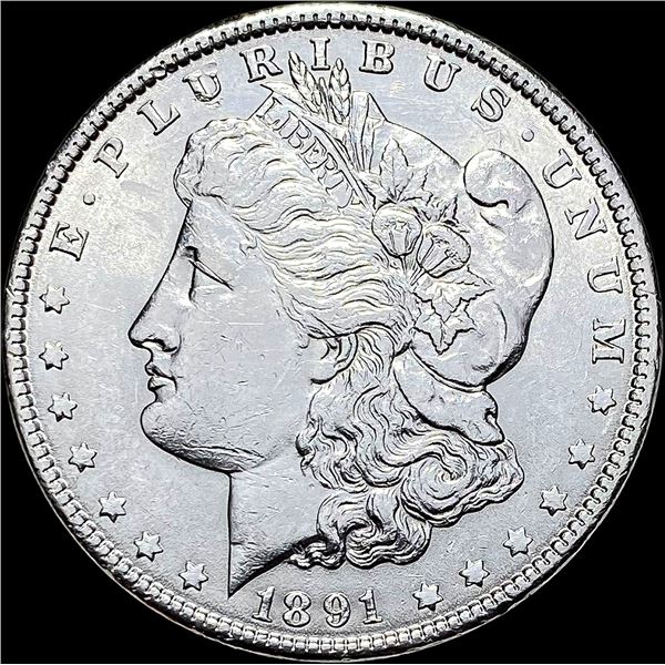 1891 Silver Morgan Dollar UNCIRCULATED