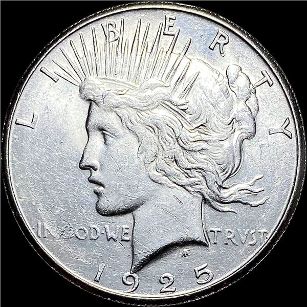 1925-S Silver Peace Dollar UNCIRCULATED