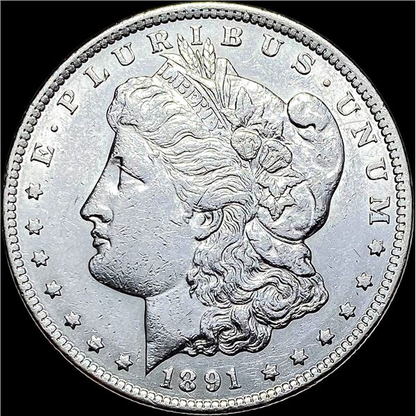 1891-CC Silver Morgan Dollar UNCIRCULATED
