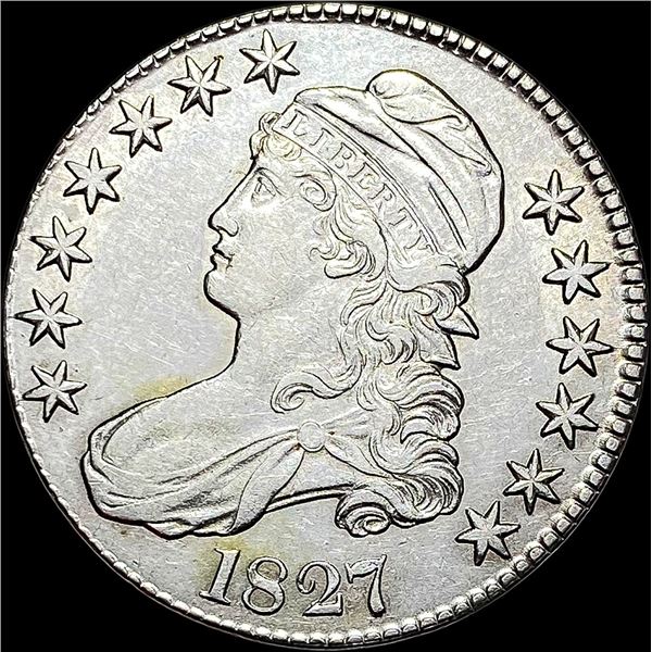 1827 Capped Bust Half Dollar UNCIRCULATED