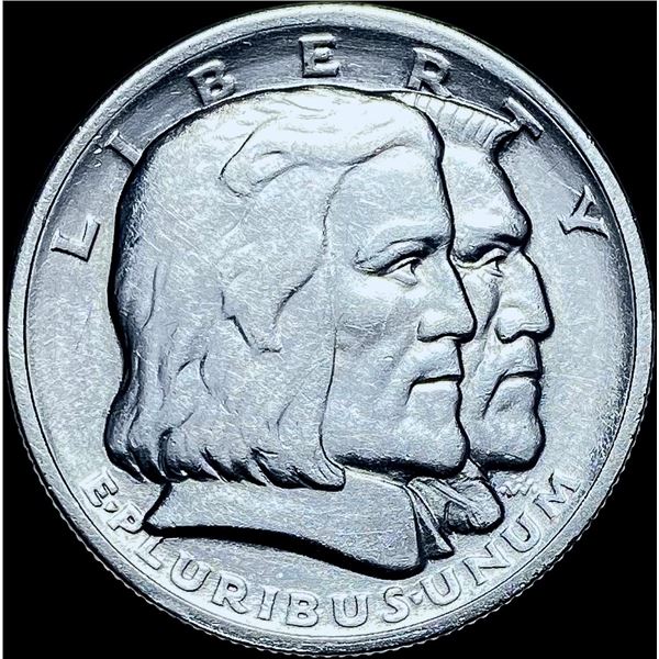 1936 Long Island Silver Half Dollar GEM BU