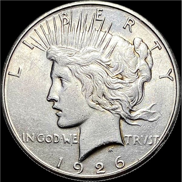 1926-S Silver Peace Dollar CLOSELY UNCIRCULATED