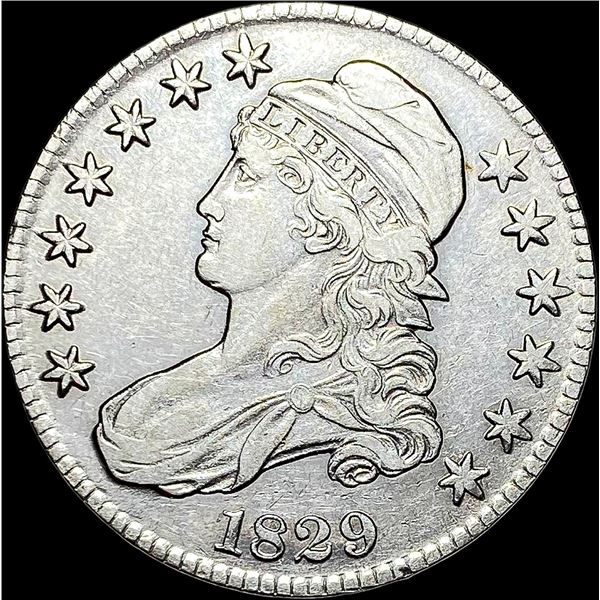 1829 Capped Bust Half Dollar CLOSELY UNCIRCULATED
