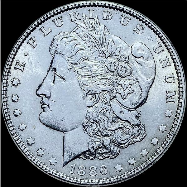 1886 Silver Morgan Dollar CHOICE BU