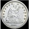 Image 1 : 1861 Seated Liberty Quarter UNCIRCULATED