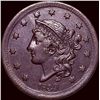 Image 1 : 1839 Braided Hair Large Cent CLOSELY UNCIRCULATED