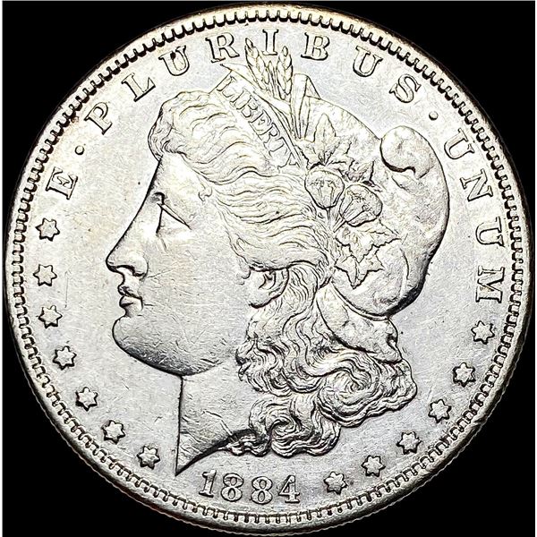 1884-S Silver Morgan Dollar CLOSELY UNCIRCULATED