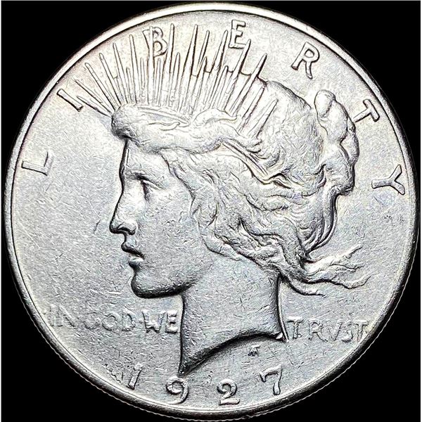 1927-S Silver Peace Dollar CLOSELY UNCIRCULATED