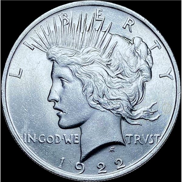 1922 Silver Peace Dollar CHOICE BU