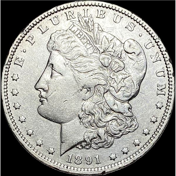 1891-O Silver Morgan Dollar CLOSELY UNCIRCULATED