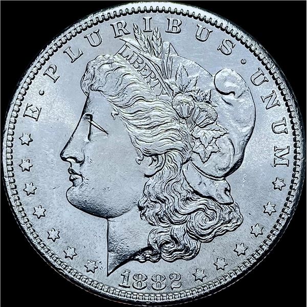 1882-S Silver Morgan Dollar GEM BU