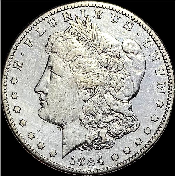 1884-S Silver Morgan Dollar CLOSELY UNCIRCULATED