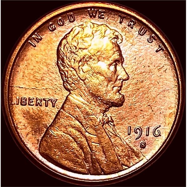 1916-S Lincoln Wheat Cent UNCIRCULATED