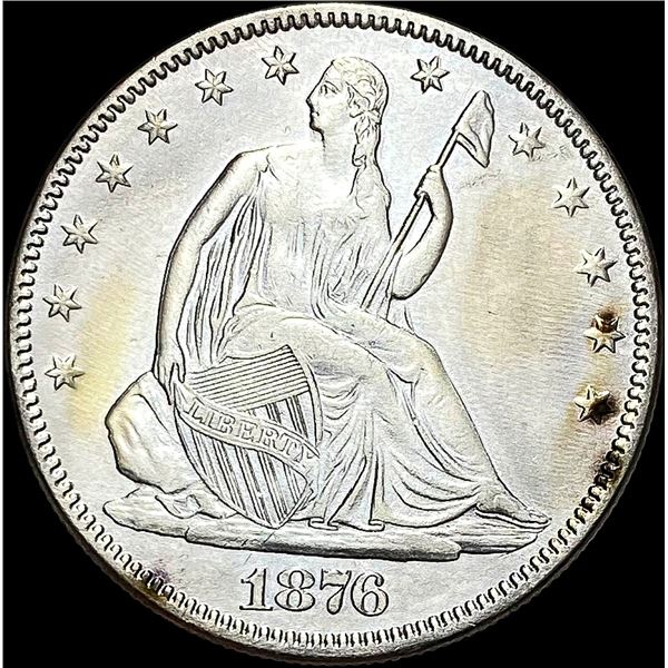 1876 Seated Liberty Half Dollar UNCIRCULATED