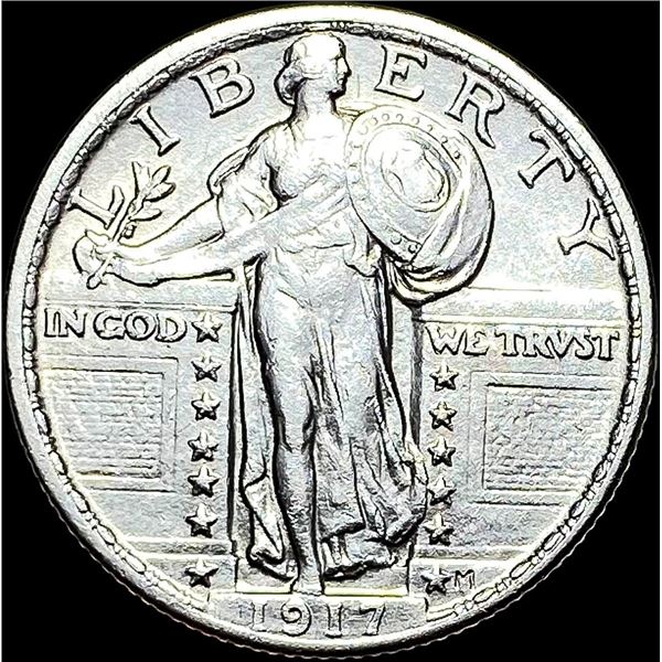 1917 Type 2 Standing Liberty Quarter UNCIRCULATED