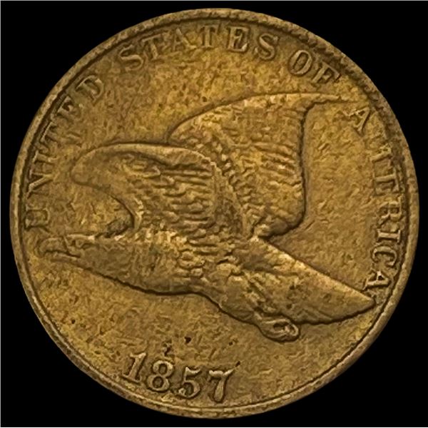 1857 Flying Eagle Cent LIGHTLY CIRCULATED