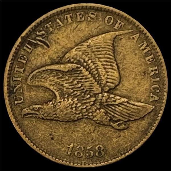 1858 Flying Eagle Cent LIGHTLY CIRCULATED