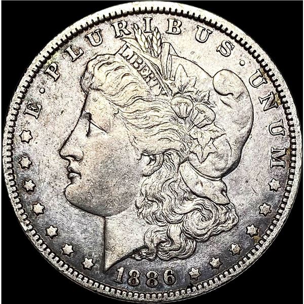 1886-O Silver Morgan Dollar NEARLY UNCIRCULATED