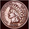 Image 1 : 1869 Indian Head Cent CHOICE AU