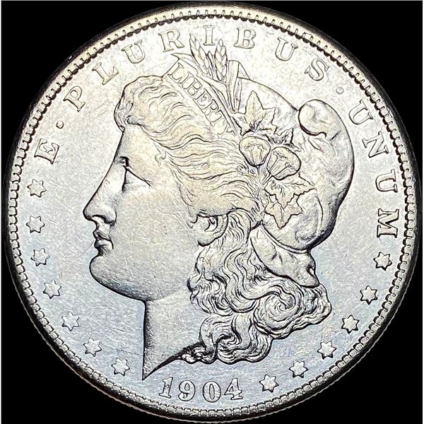 1904-S Silver Morgan Dollar CLOSELY UNCIRCULATED