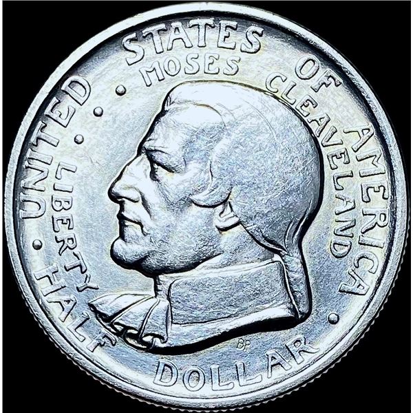 1936 Silver Half Dollar Cleveland Centennial GEM BU
