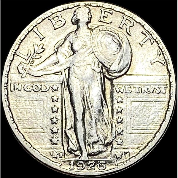 1926-S Silver Standing Liberty Quarter CLOSELY UNCIRCULATED