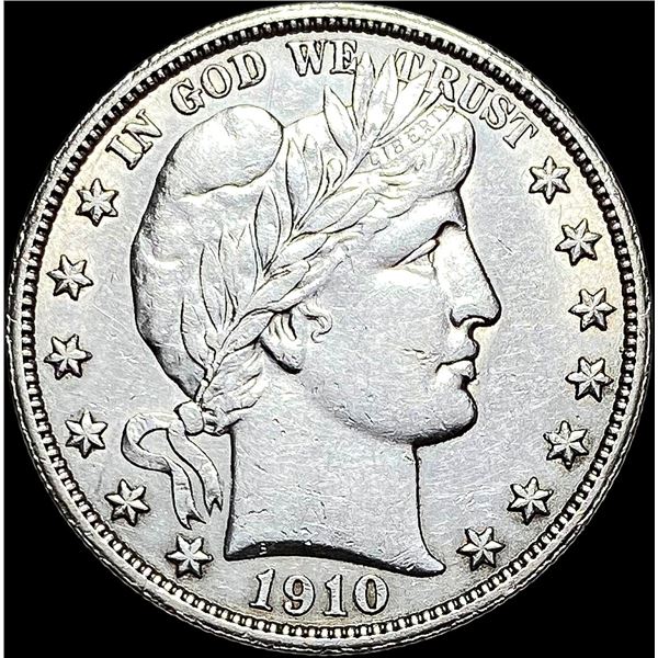 1910 Barber Half Dollar UNCIRCULATED